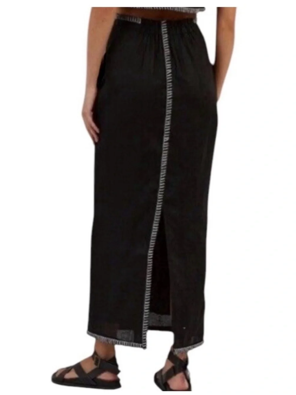 Magaschoni linen maxi